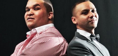 Jason Goliath and Donovan Goliath are two of the country's comedy stars and were on-hand this weekend. Pic: Hysterics.co.za