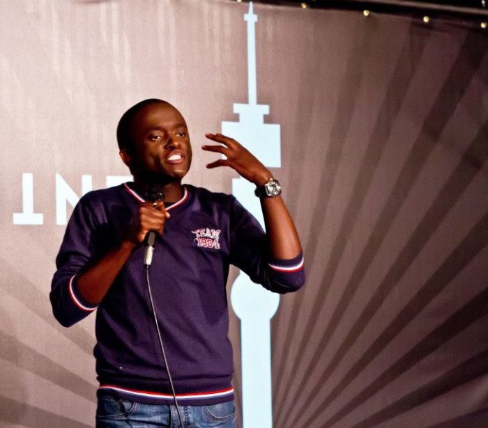 Tyson performs at the POPArt Theatre on 2 June: Pic: Cindy Ellis/Comedy Central Africa