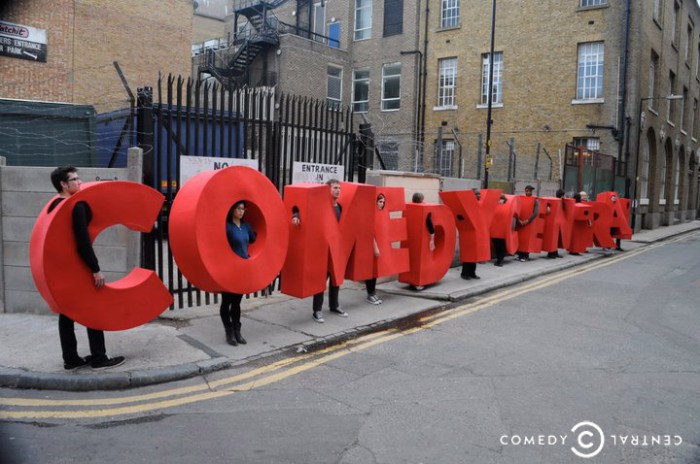 Comedy lined up: Comedy Central's competition culminated in a show on 2 June. Pic: Steven Seller